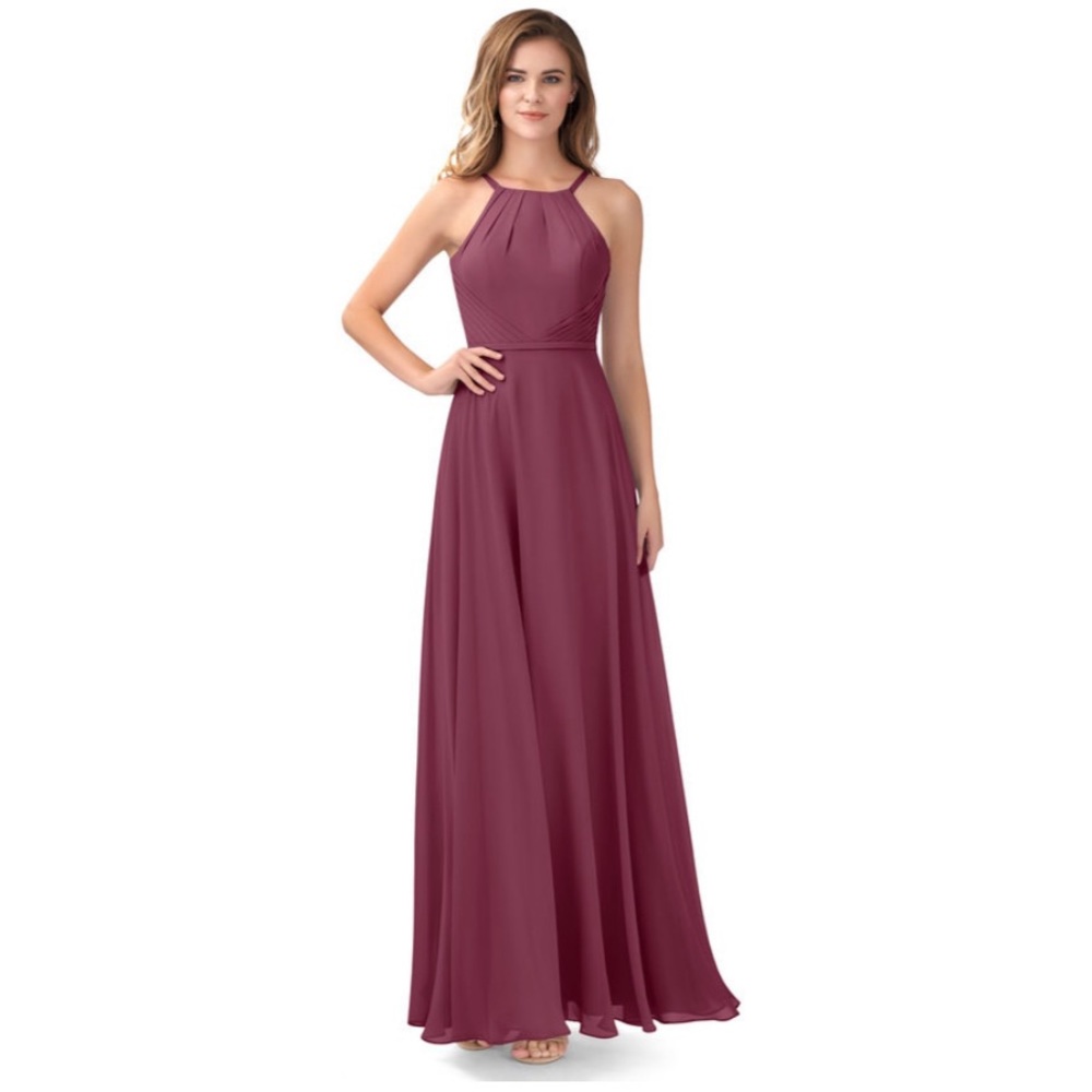 Azazie Melinda Bridesmaid Dress in Mulberry